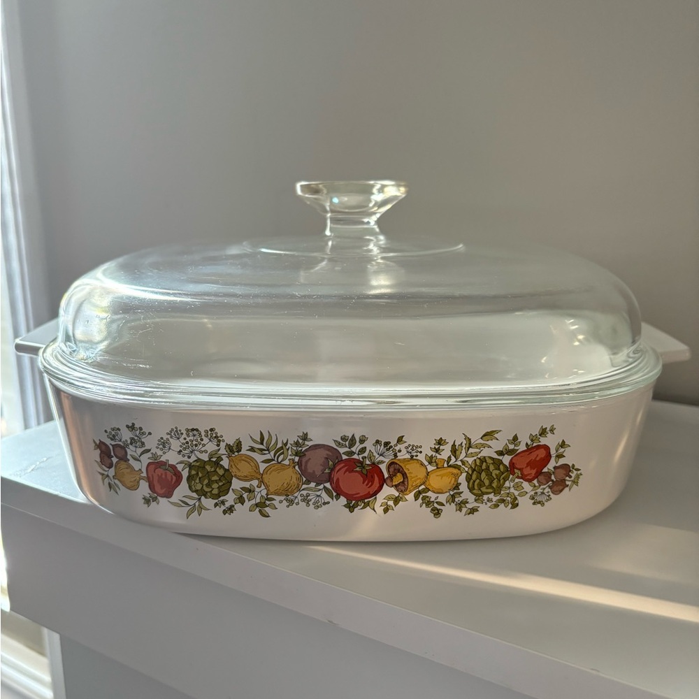 CORNING WARE spice of life dish
